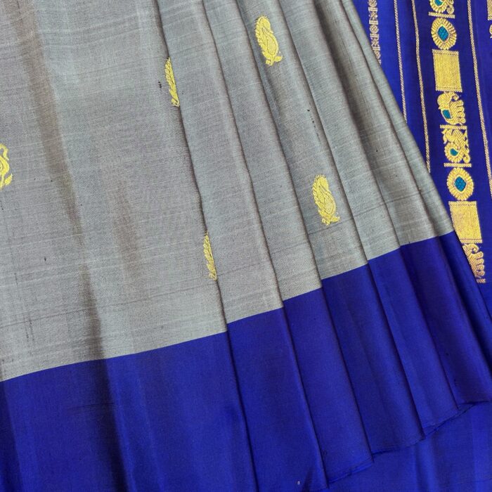 Grey plain border gadwal - view 2