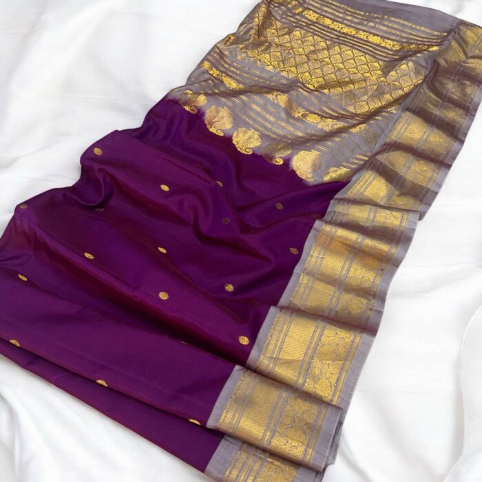 Purple sico gadwal - view 2
