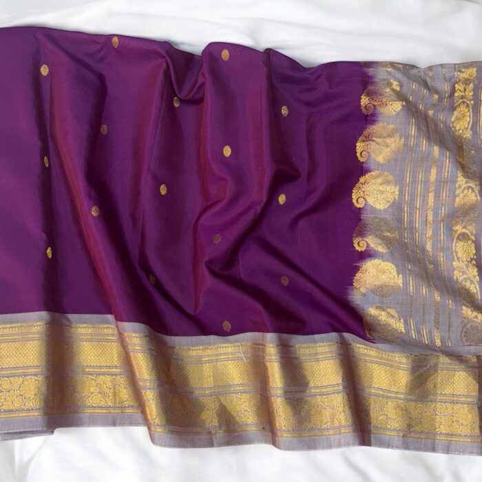 Purple sico gadwal - view 3