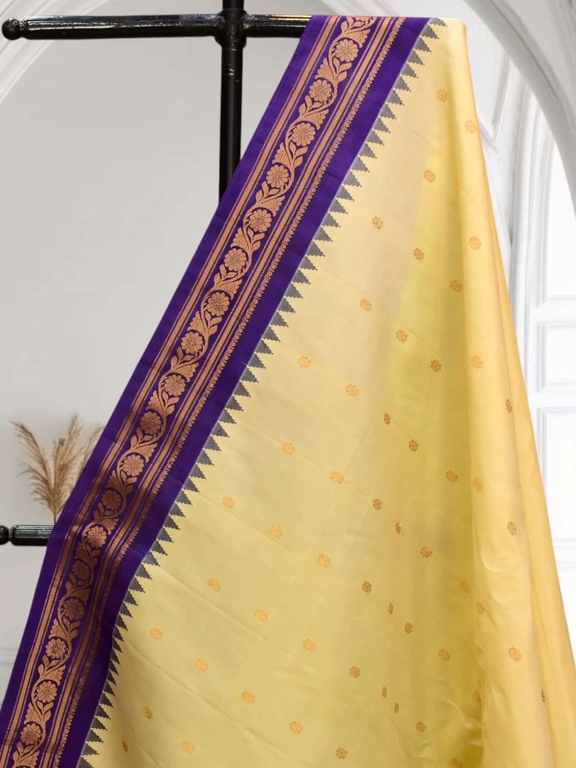 Rama Green and Blue Ganga Jamuna Gadwal Saree
