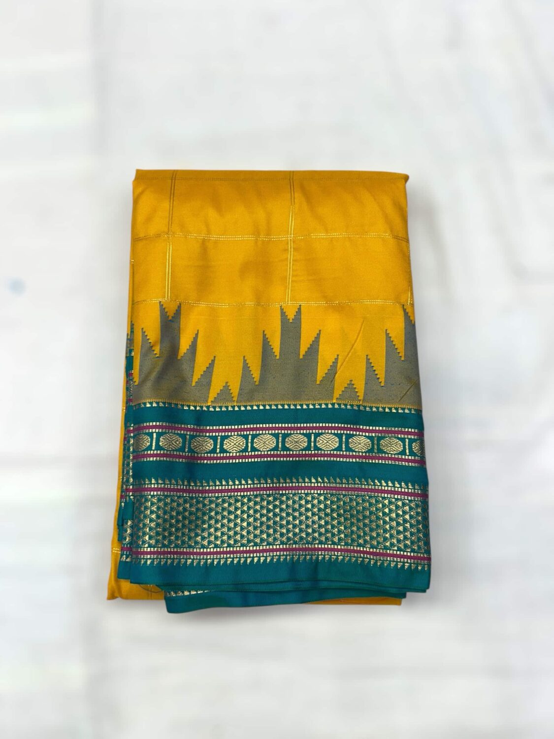 Yellow semi Gadwal