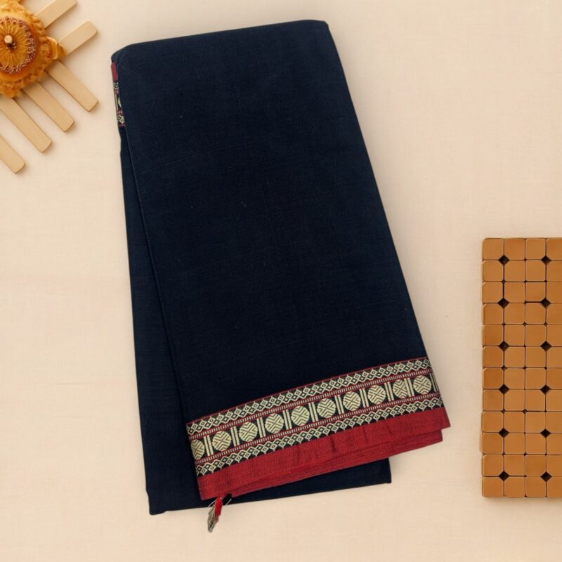Black Pure Mercerised Cotton - view 2