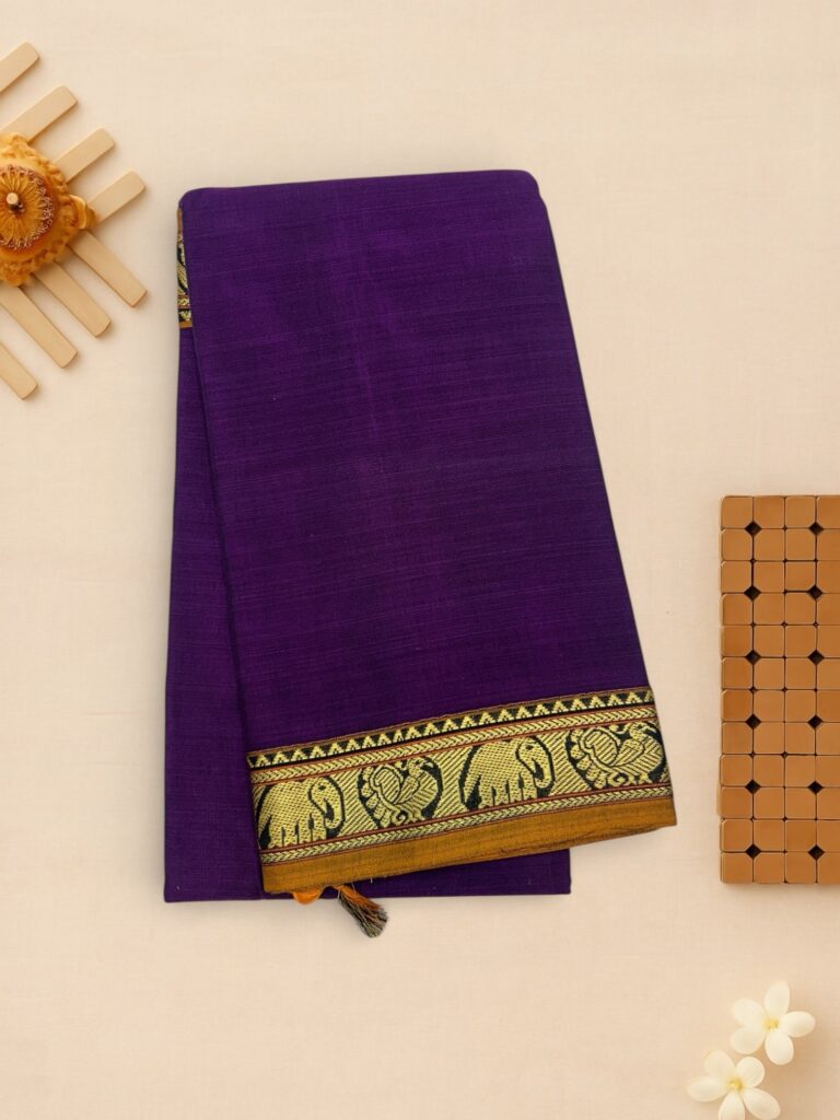 Purple mercerise pure cotton