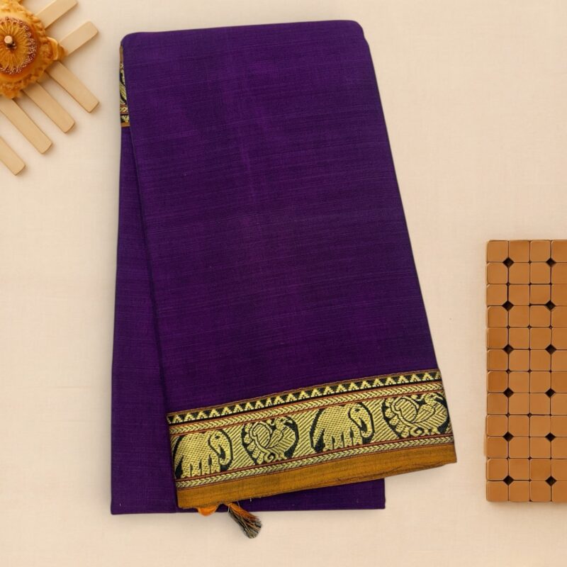 Purple mercerise pure cotton