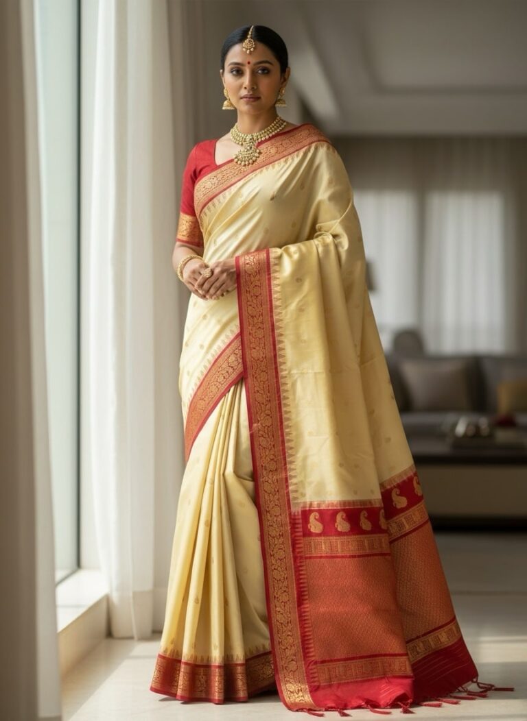 Cream pure gadwal - view 2