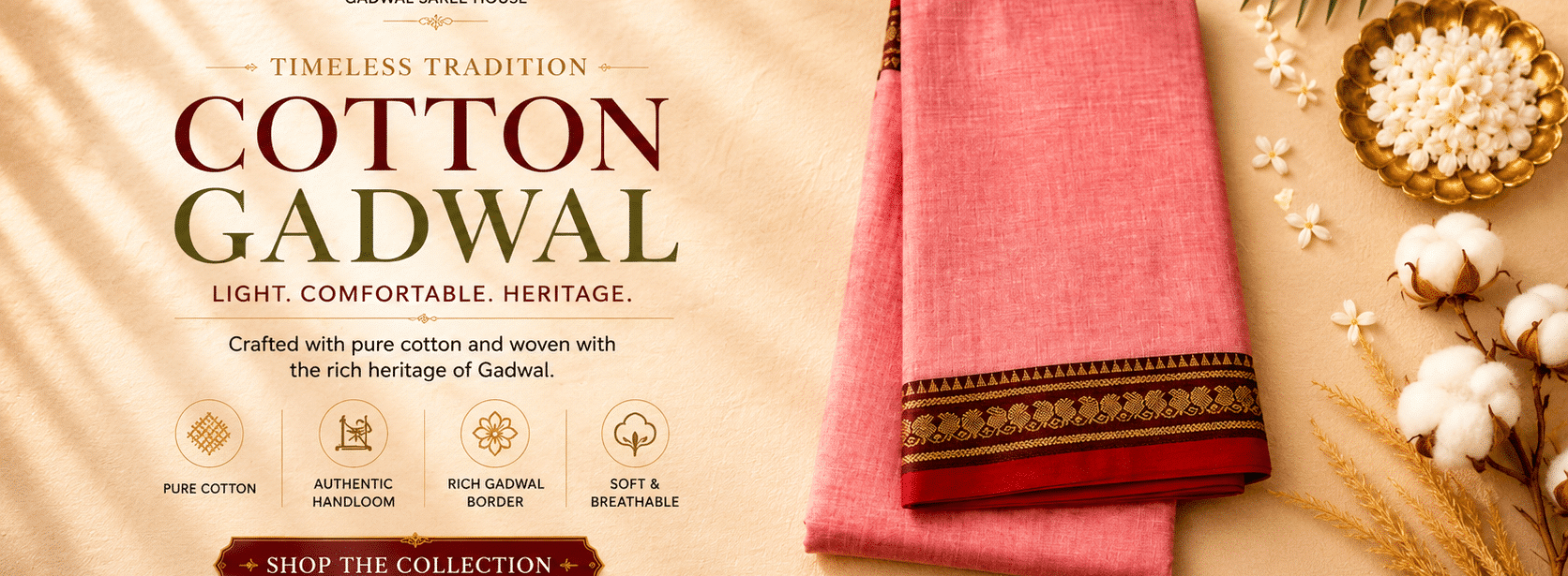 Gadwal sarees – Srilatha Gadwal Saree House