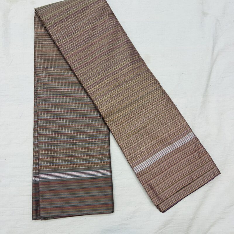 Multi-Color Striped Fancy Saree